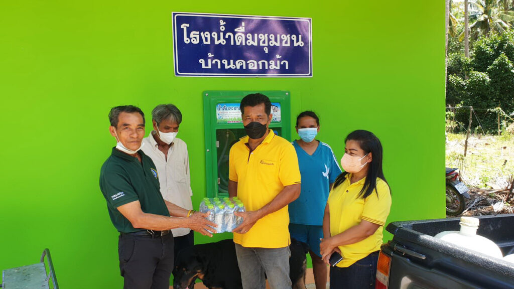 "สระพระราชทาน"ชุมชนบริหารจัดการน้ำอำเภอปะทิว 10
