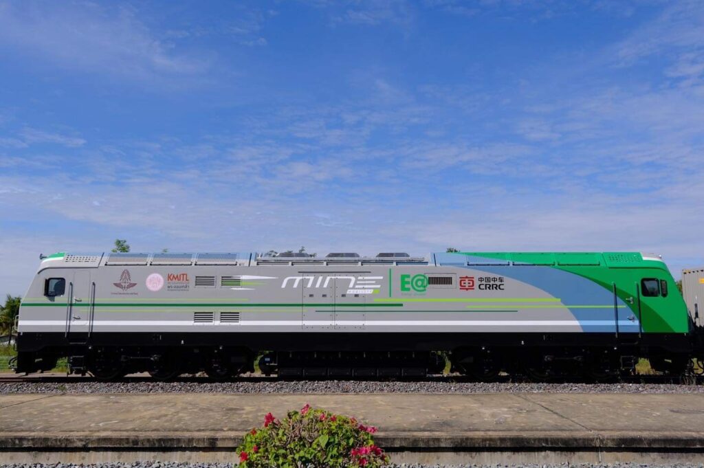 รถไฟEVต้นแบบคันแรกของไทย 3