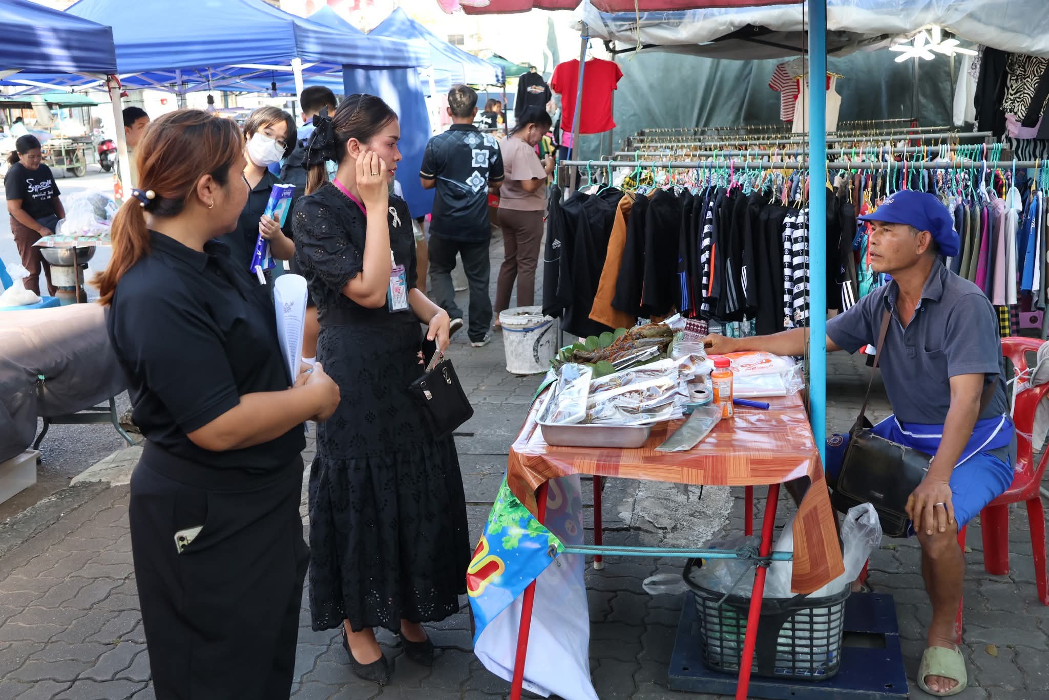 โครงการอาหารปลอดภัยตลาดนัดปิดท้าย 13