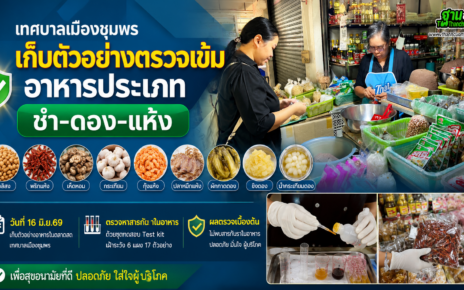 เก็บตัวอย่างตรวจเข้มอาหารประเภทชำ-ดอง-แห้ง 23