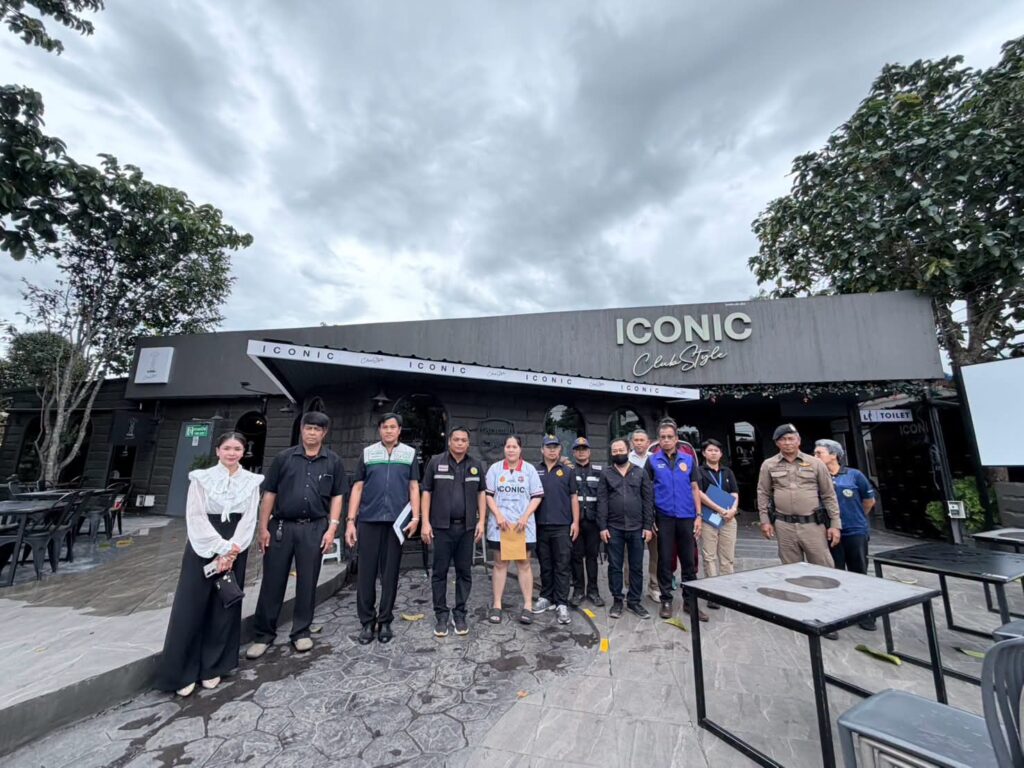 เทศบาลเมืองชุมพรตรวจเข้มสถานบริการ 13