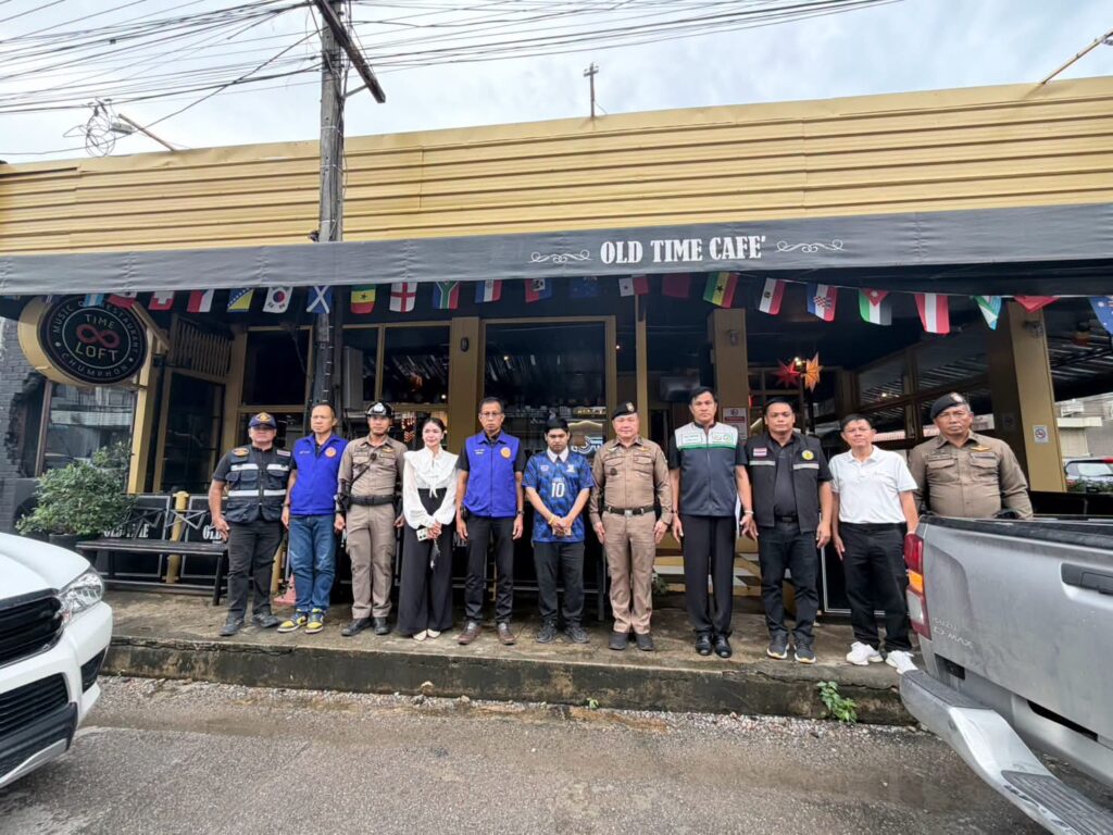 เทศบาลเมืองชุมพรตรวจเข้มสถานบริการ 6