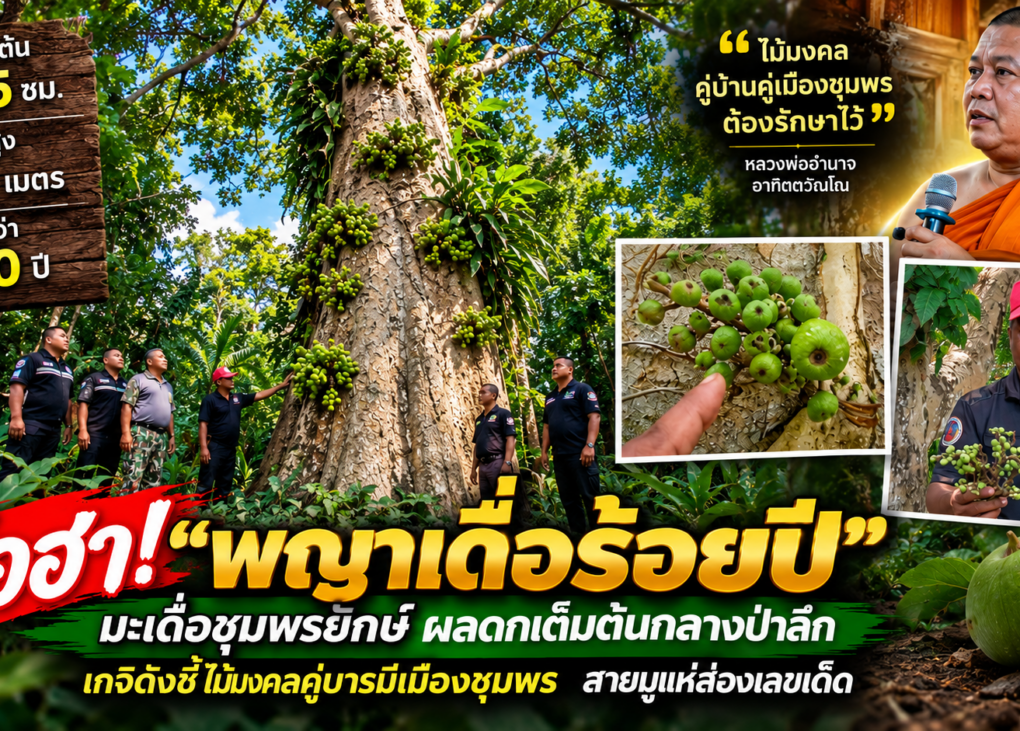 ฮือฮา!“เดื่อชุมพรร้อยปี” 10